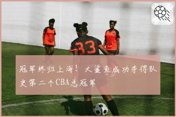冠军终归上海！大鲨鱼成功夺得队史第二个CBA总冠军